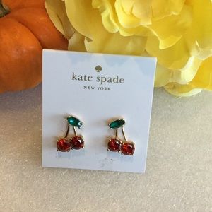 kate spade new york Cherry Stud Earrings